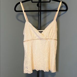 Byer California Cream Lace Camisole